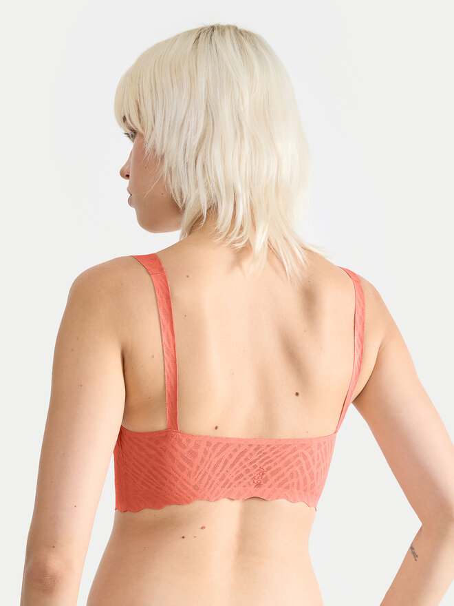 Sloggi Sloggi Top nedrček Zero Feel Bliss 10219598 Oranžna