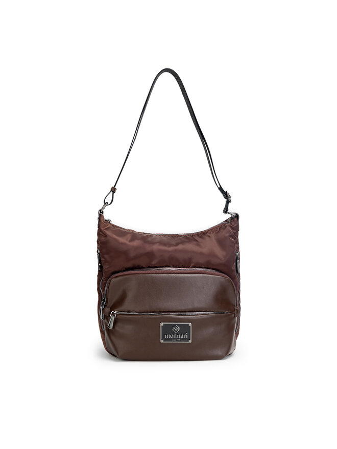 Monnari Torebka Monnari TORIMP0-24J-BAG4870-K017D000-R00 Brązowy