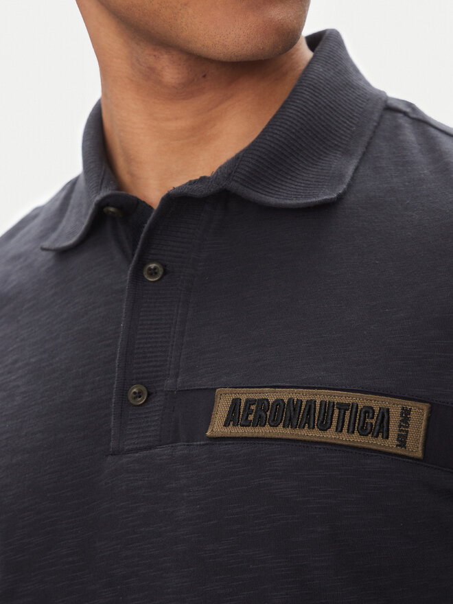 Aeronautica Militare Aeronautica Militare Poloshirt 251PO1865J680 Dunkelblau Regular Fit