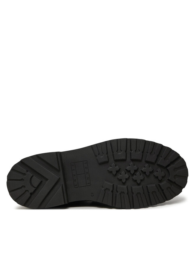 Tommy Jeans Kotníková obuv s elastickým prvkem Tommy Jeans EM0EM01448 Černá