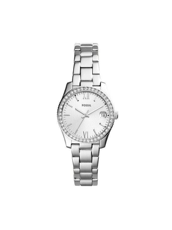 Fossil Zegarek Fossil Scarlette ES4317 Srebrny
