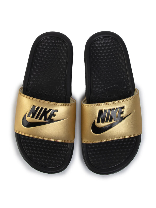 Ciabatte Nike Benassi Jdi 343881 014 Oro escarpe