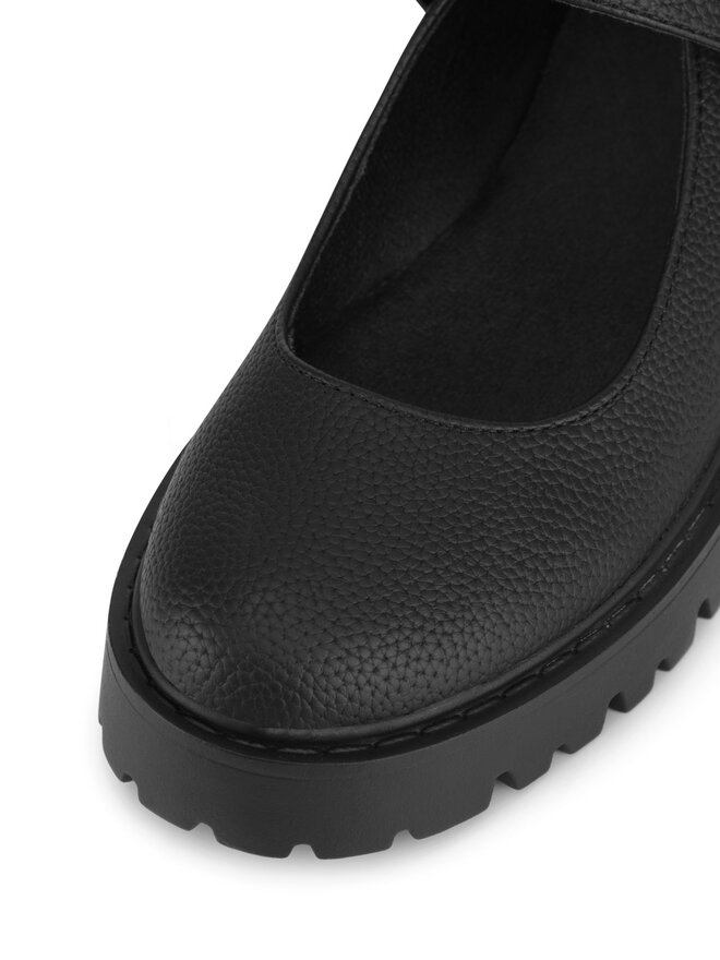 DeeZee Loafersy DeeZee 8-829-1 Czarny