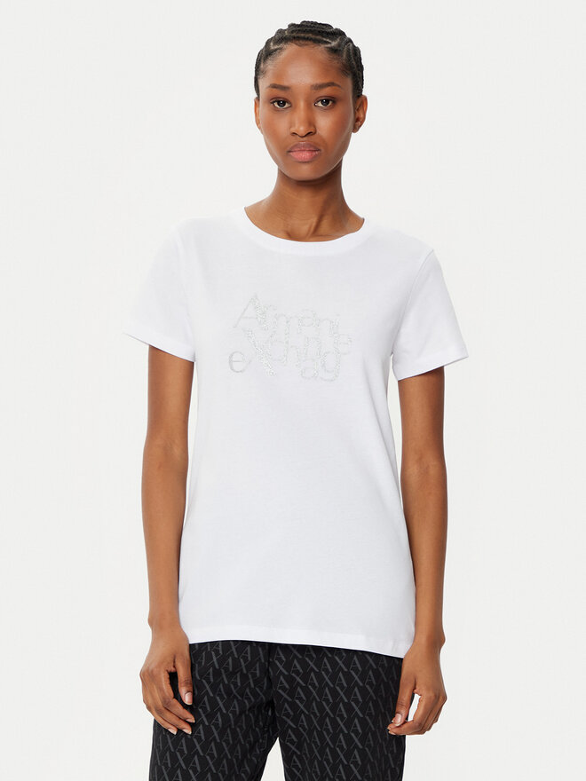 Armani Exchange Armani Exchange T-Shirt XW000109 AF10359 U0002 Λευκό Regular Fit