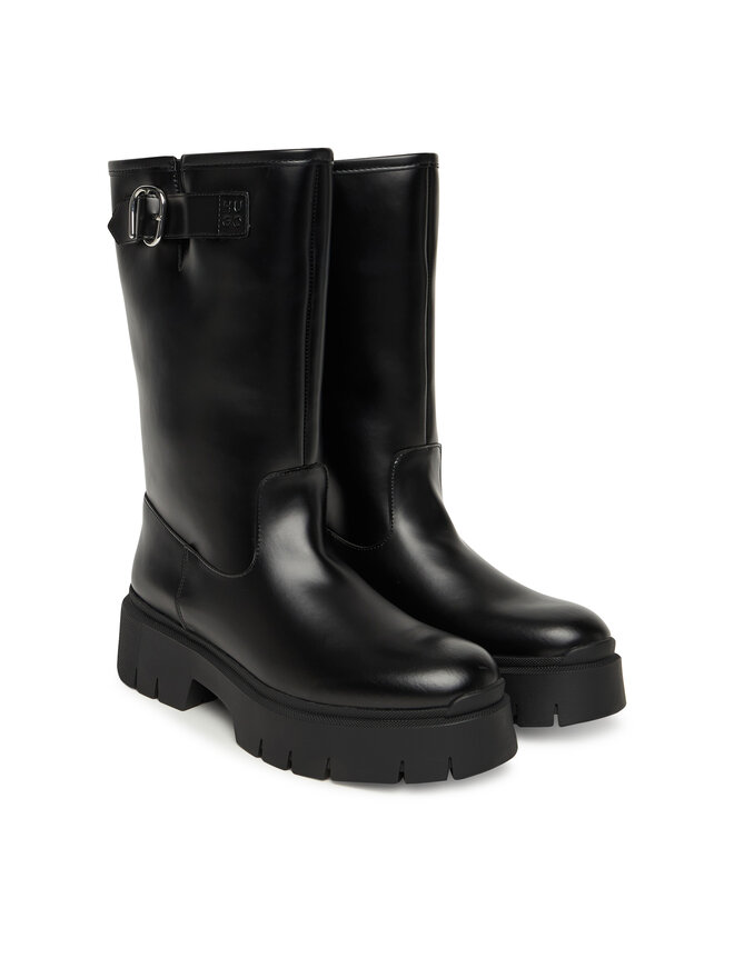 HUGO Stiefel HUGO Kris 50552735 Schwarz