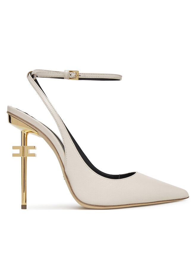 Elisabetta Franchi Sandale Elisabetta Franchi SA-26B-51E2 Écru