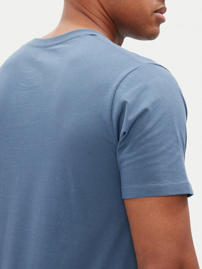 Pepe Jeans Pepe Jeans Marškinėliai Eggo N PM508208 Mėlyna Regular Fit