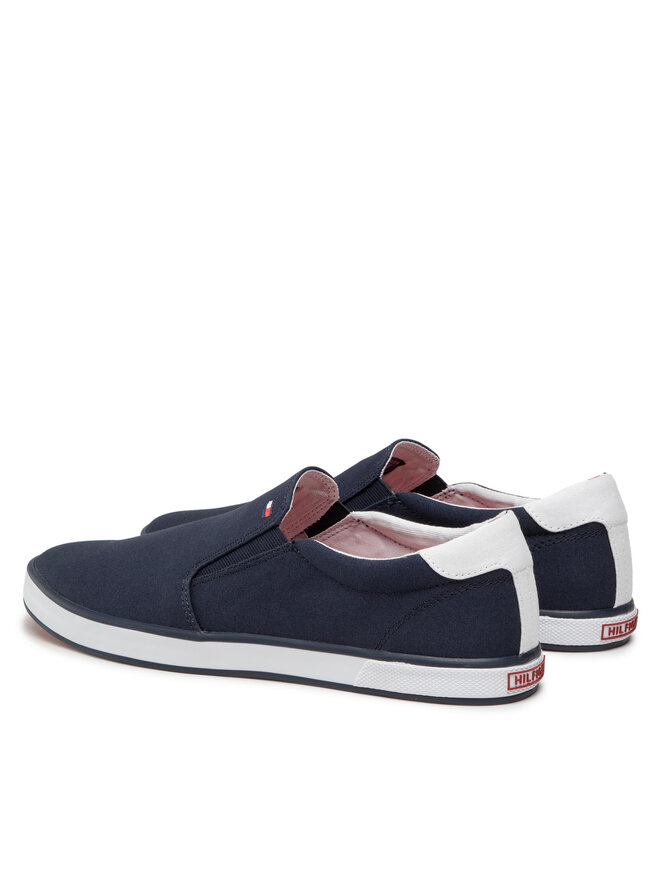 Tommy Hilfiger Tenisky Tommy Hilfiger Harlow 2D FM0FM00597 Tmavomodrá