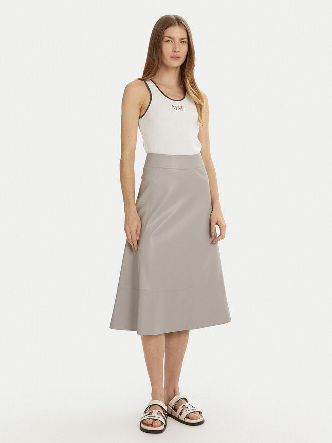 Max Mara Leisure Max Mara Leisure Τοπ Sax 2516941027 Λευκό Slim Fit