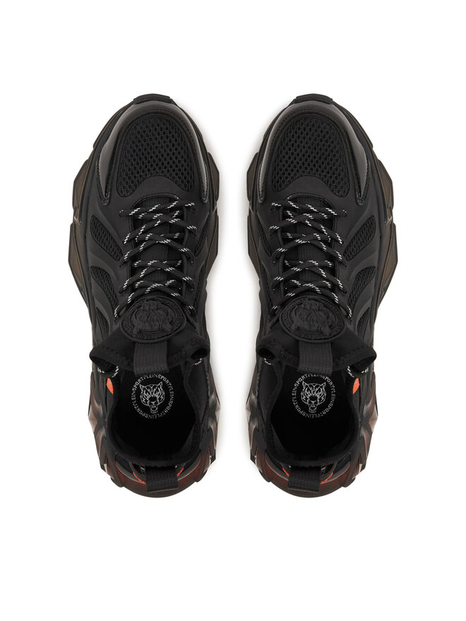 Plein Sport Снікерcи Plein Sport The Flame Gen.X.02 Tiger PACS USC0435 STE003N Чорний