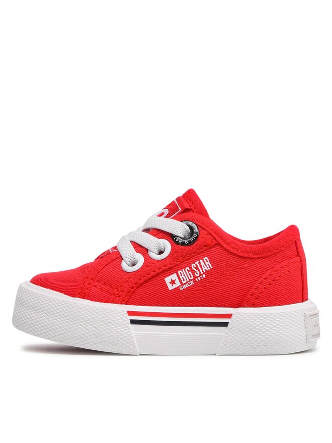 Big Star Shoes Гуменки Big Star Shoes JJ374162 Червен