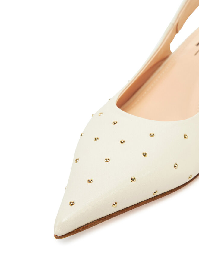 AGL Sandalias AGL Lenor Studs D167022PCKS057G447 Écru