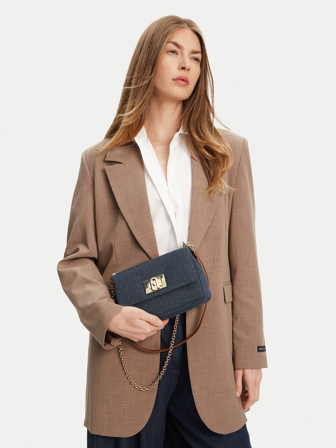 Furla Torebka Furla BAFKACO DE0000 2677S Granatowy