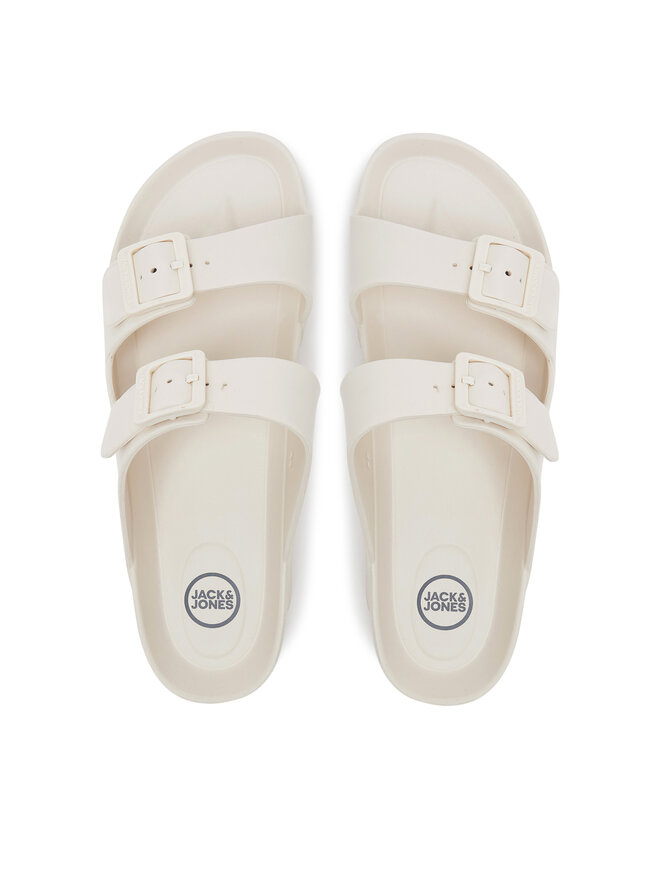 Jack&Jones Šľapky Jack&Jones Jfwcroxton 12204004 Écru