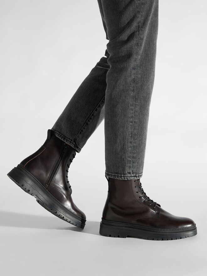 Vagabond Shoemakers Kozačky Vagabond Shoemakers James 5480-101-31 Hnědá