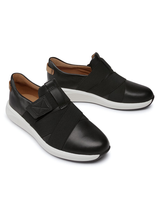 Clarks Tenisice Clarks Un Rio Strap 261456144 Crna