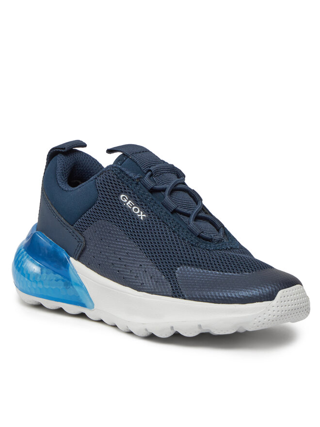 Geox Sneakersy Geox J Activart Illuminus J45LYA 0149J C4002 M Tmavomodrá
