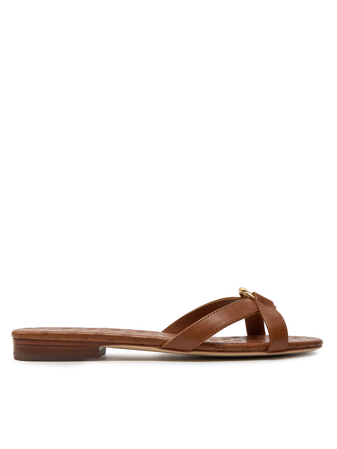 LAUREN RALPH LAUREN Pantoletten Lauren Ralph Lauren 802927945002 Braun