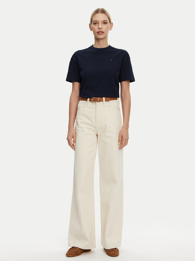 Tommy Hilfiger Tommy Hilfiger Póló UW0UW05763 Sötétkék Regular Fit