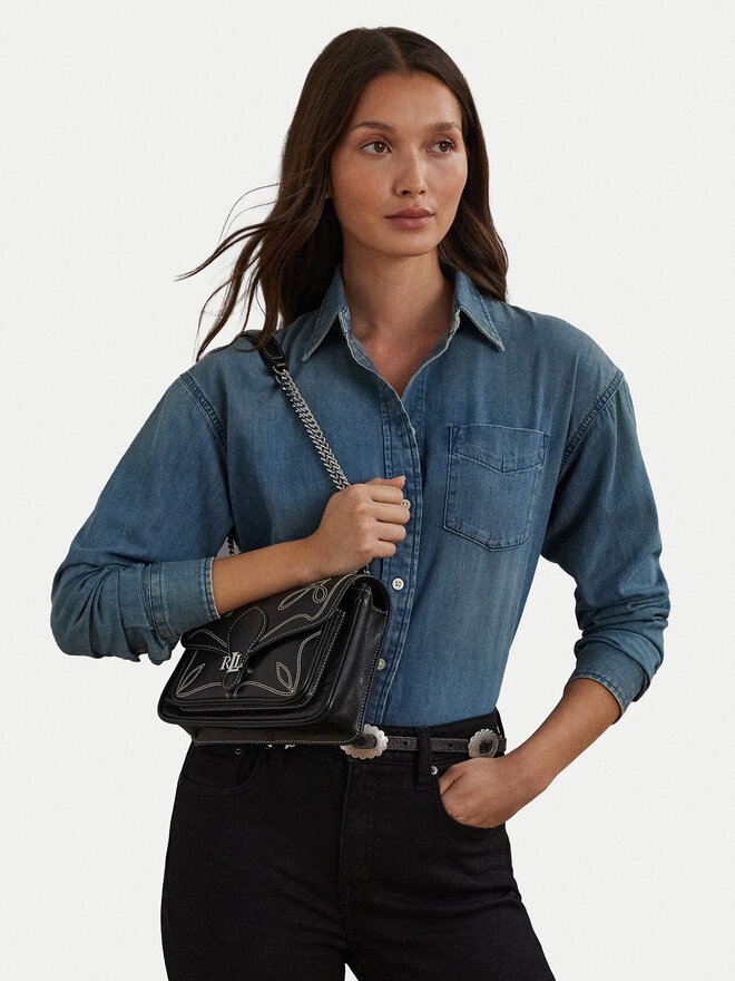 LAUREN RALPH LAUREN Handtasche LAUREN RALPH LAUREN 431941819001 Schwarz
