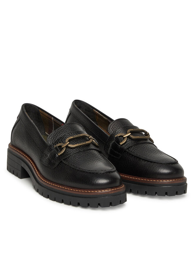 Barbour Loafersy Barbour Maddie LFO0755BK52 Czarny