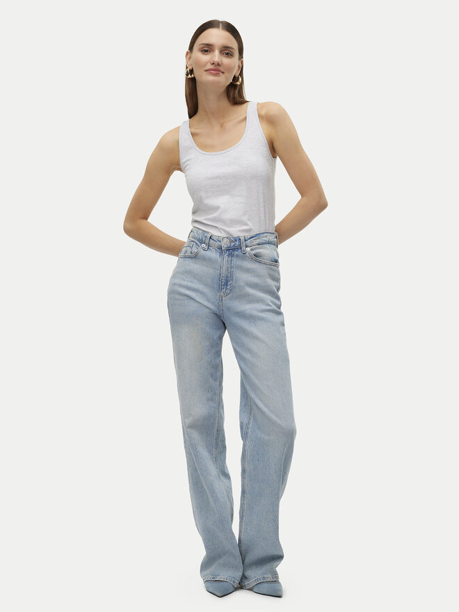 Vero Moda Vero Moda Felső Lulu 10323756 Szürke Regular Fit