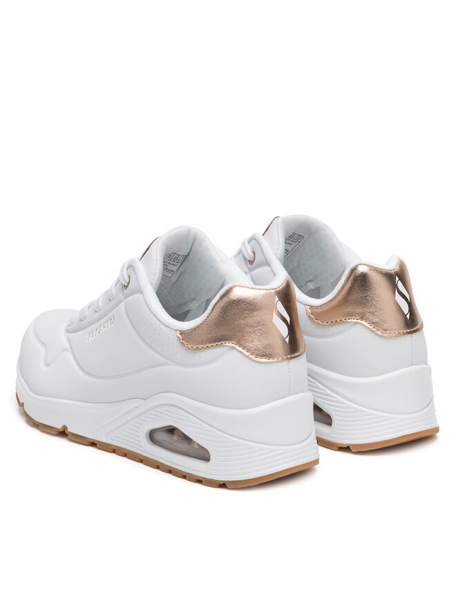 Skechers Sneakersy Skechers UNO 177094 WHT Biały