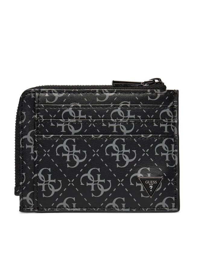 Guess Чохол для кредиток Guess SMVELE LEA75 Покриття чорним родієм