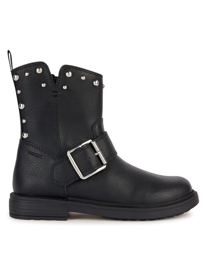 Geox Боти Geox J Eclair Girl J369QK 000BU C9999 M Черен