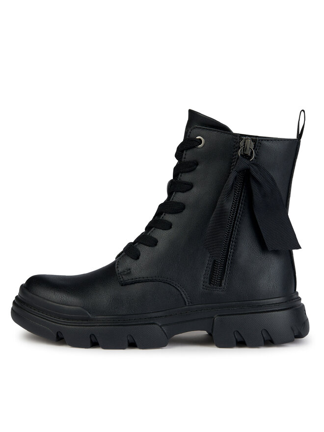 Geox Čizme Geox J Junette Girl J36HVG 000BC C9999 D Crna