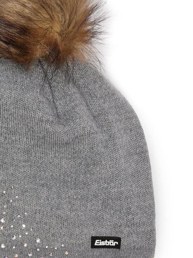 Eisbär Gorro Eisbär Nalin Lux Crystal 80115 006 Gris