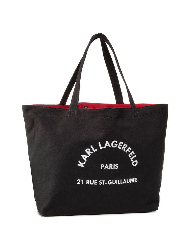 KARL LAGERFELD Handtasche KARL LAGERFELD 201W3138 Schwarz