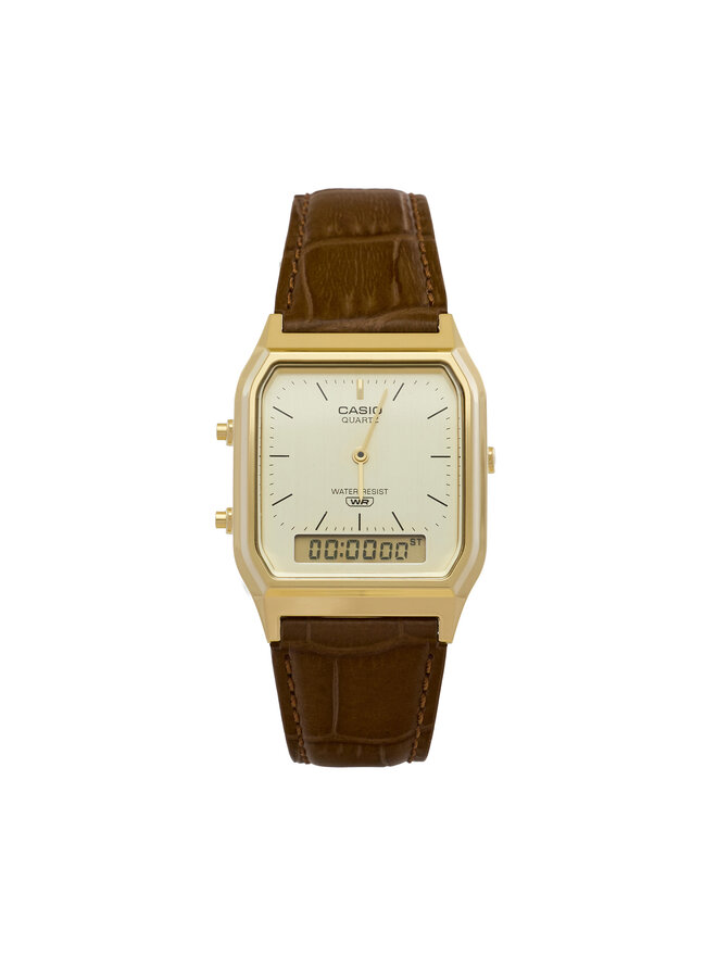 Casio Годинник Casio AQ-230EGL-9AEF Коричневий
