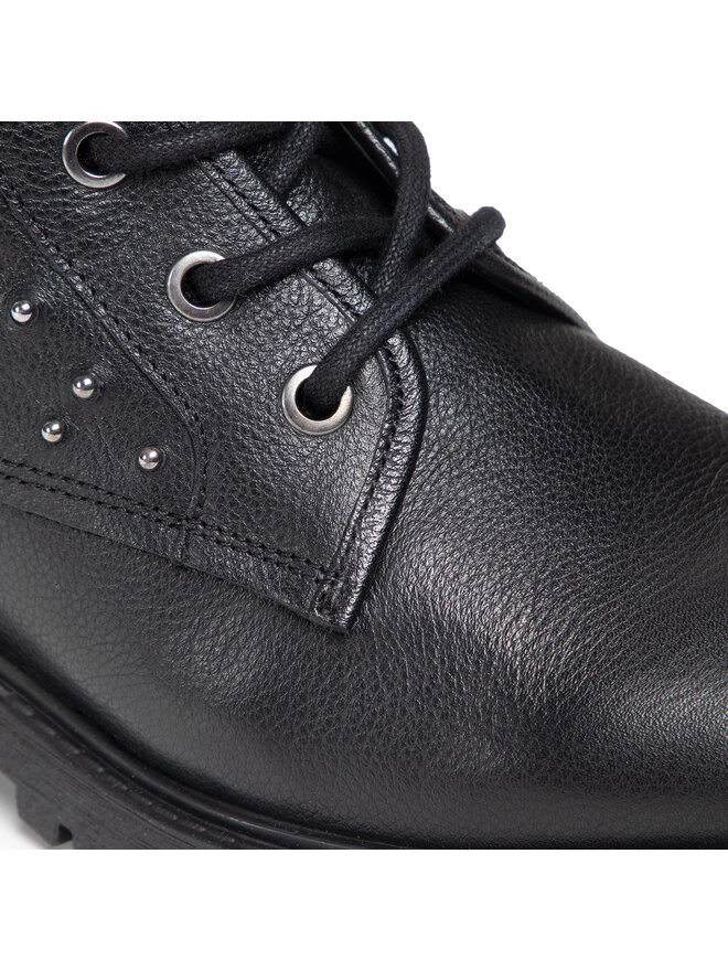 Geox Turistická obuv Geox D Hoara B D16FTB 00046 C9999 Černá