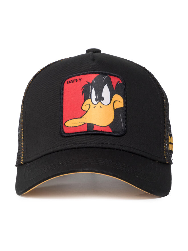 Capslab Šiltovka Capslab Looney Tunes Daffy Duck Trucker CL/LOO/1/DAF1 Čierna
