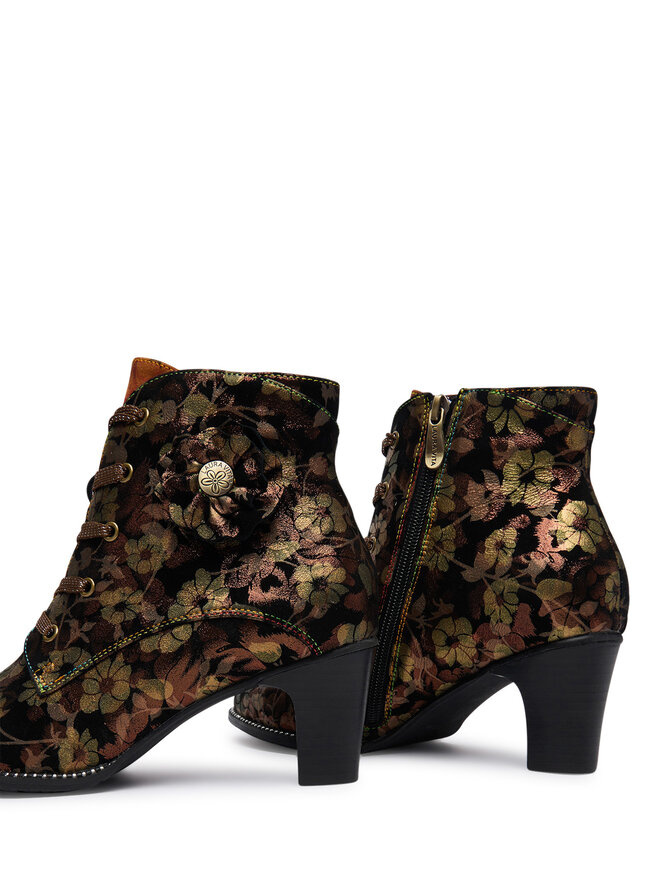 Laura Vita Botines planos Laura Vita Elcodieo 01 Negro