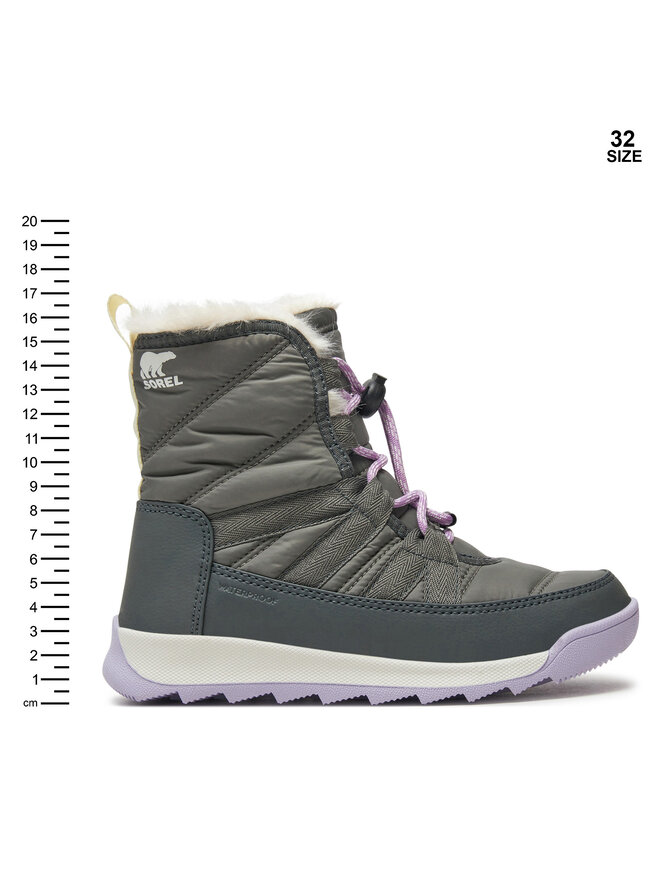 Sorel Μπότες Χιονιού Sorel Whitney™II Plus Lace Wp 2088591052 Γκρι