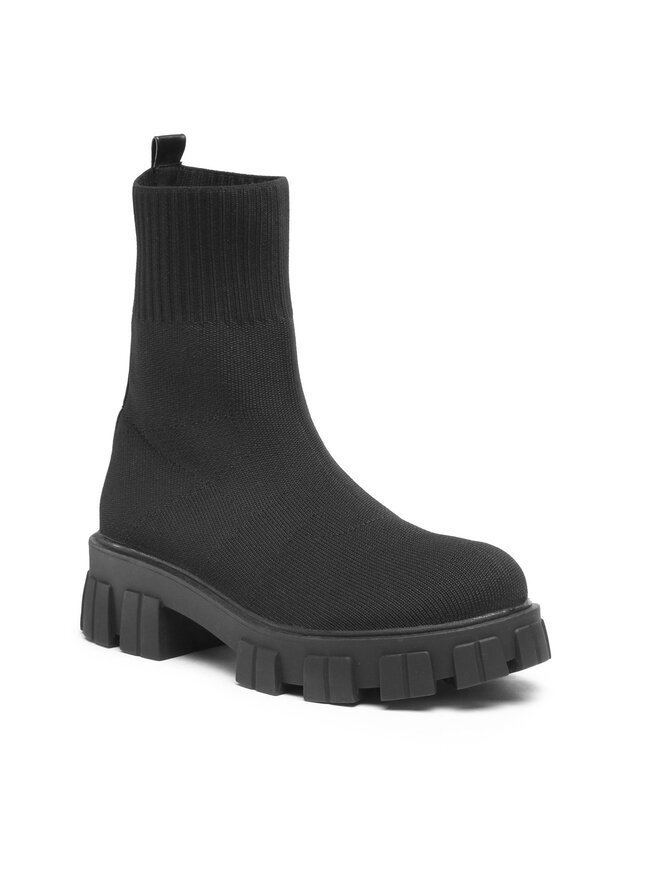 DeeZee Μποτάκια DeeZee WS5553-11 Μαύρο