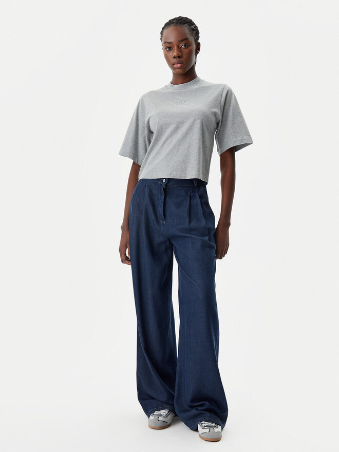 PINKO PINKO Marškinėliai 104604 A2F8 I42 Pilka Regular Fit