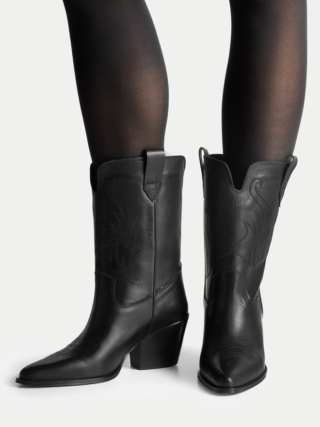 Badura Καουμπόικες Μπότες & Μποτάκια Badura 222FW92 Μαύρο