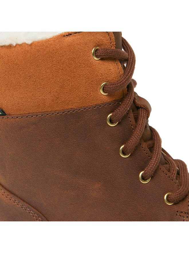 Clarks Kozačky Clarks Astrol Fur Gtx Gore-Tex 261686226 Hnědá