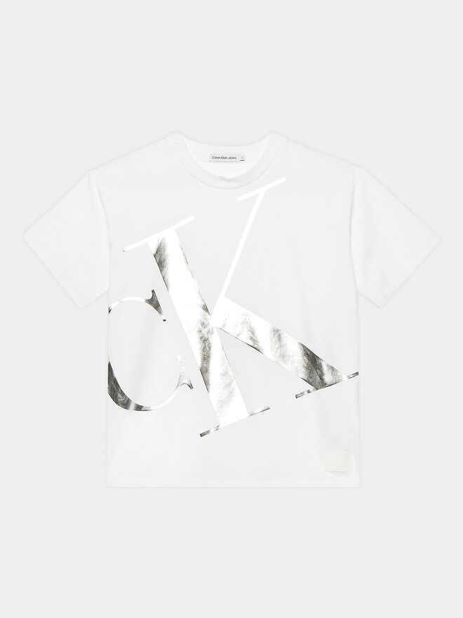 Calvin Klein Jeans Calvin Klein Jeans Camiseta Blown-up IB0IB01976 Blanco Regular Fit