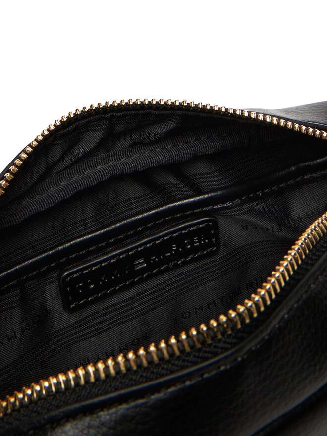 Tommy Hilfiger Handtasche Tommy Hilfiger Th Logotape AW0AW17689 Schwarz