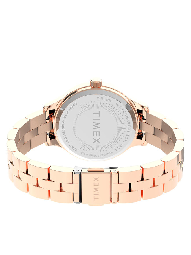 Timex Ρολόι Timex Peyton TW2V23400 Χρυσό