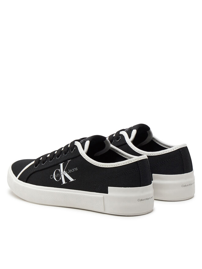 Calvin Klein Jeans Снікерcи Calvin Klein Jeans Skater Vulcanized Low Cs Ml Mr YW0YW01453 Чорний