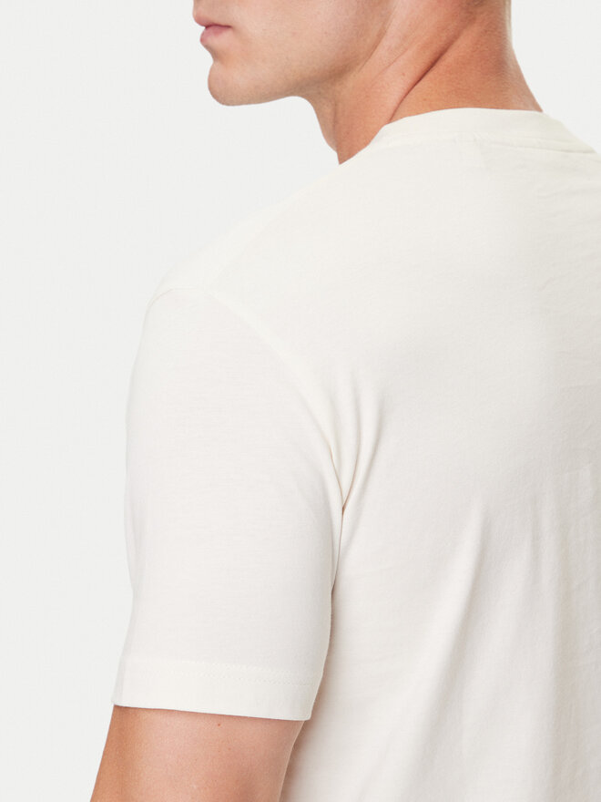 Gant Gant Camiseta 2003342 Écru Regular Fit