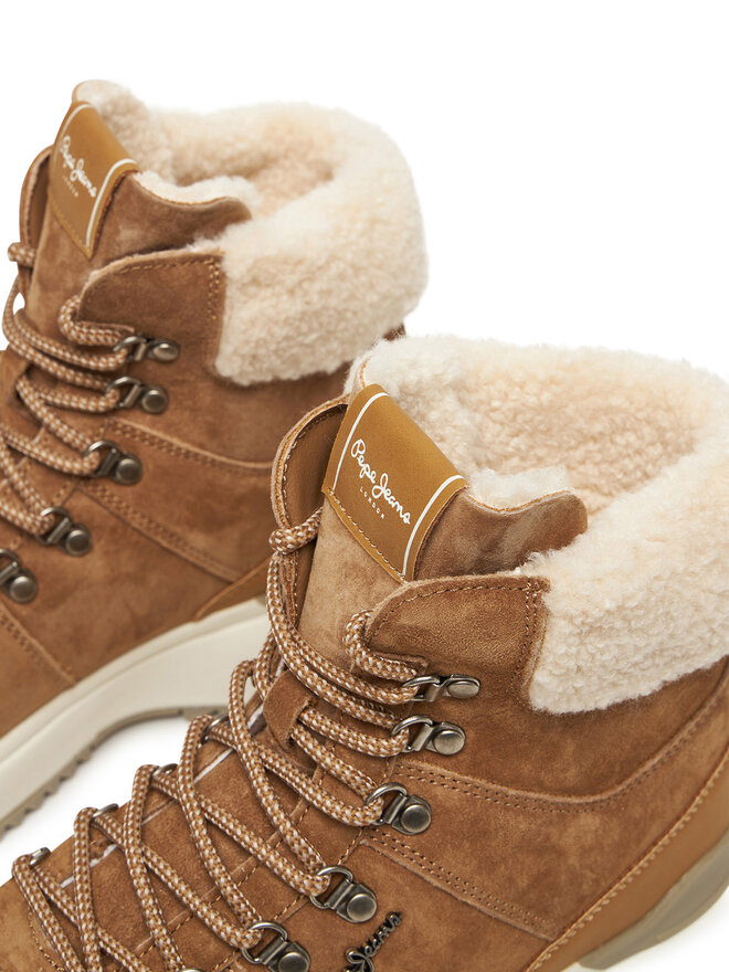 Pepe Jeans Черевики Pepe Jeans Kimi Desert W PLS600023 Коричневий