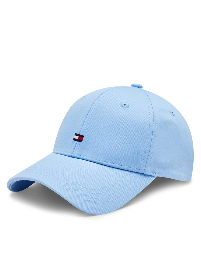 Tommy Hilfiger Czapka z daszkiem Tommy Hilfiger Essential Flag Cap AW0AW16360 Niebieski