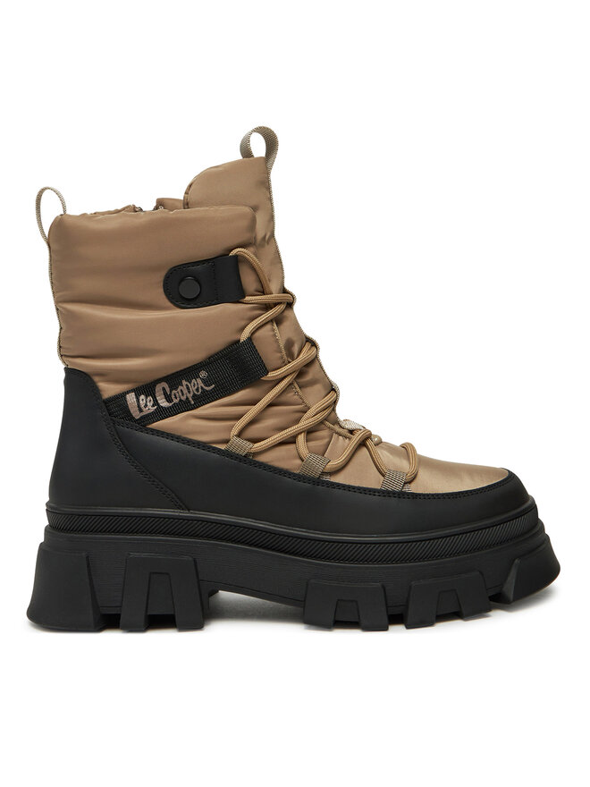 Lee Cooper Polokozačky Lee Cooper LCJ-24-47-3143LA Hnědá