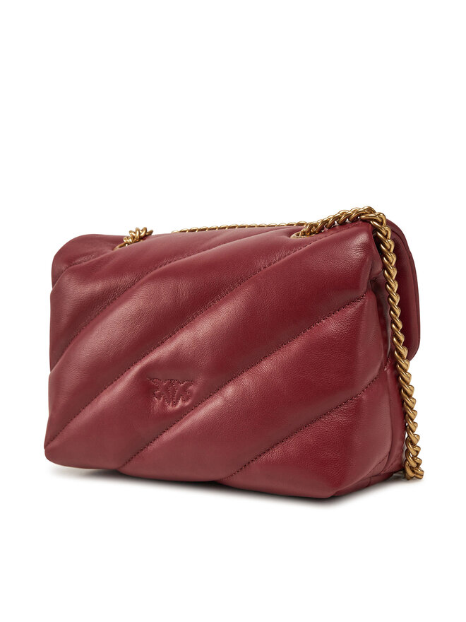 PINKO Torbica PINKO Love Puff Mini Cl PE 25 PLTT 100039 A0F2 Tamnocrvena